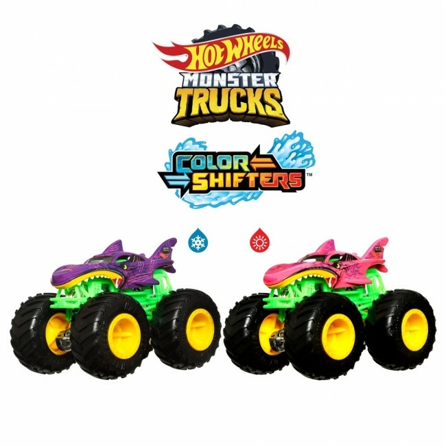 Машинка-позашляховик "Зміни колір" серії "Monster Trucks" Hot Wheels (в ...