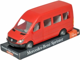 Автомобіль "Mercedes-Benz Sprinter" пасажирський (червоний) на планшетці, Tigres