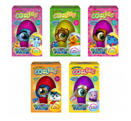 гр Креативна творчість "Cool Egg" CE-02-01,02,03,04,05 яйце мале (5) "Danko Toys"