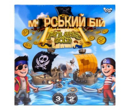 Гра "Морський бій. Pirates Gold" №G-MB-03U/DankoToys/(10)