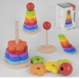 Дерев'яна пірамідка 50046