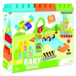 41450 "Baby Blocks" Мої перші кубики - 50 шт 