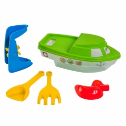 Набір для піску Кораблик 6ел. з млином