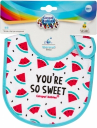 Canpol babies Слинявчик бавовняний So Cool-рожевий