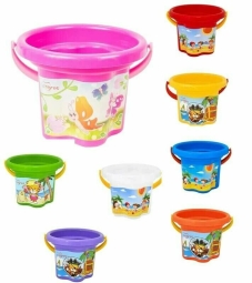  Відро для піска "Квіточка" 39628 (88) "ТИГРЕС" [Сітка]