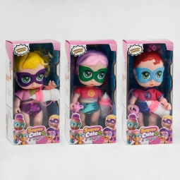 Лялька 3666-130/1/2/3 "Супергероїня"