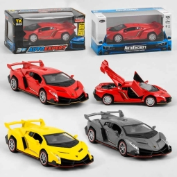 Машинка 81322 "Авто Експерт", 3 кольори, металопластик, масштаб 1:32