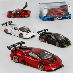 Машинка ТК 3026  "Авто Експерт", 3 види, 1:32, світло, звук, інерція, в коробці [Коробка]